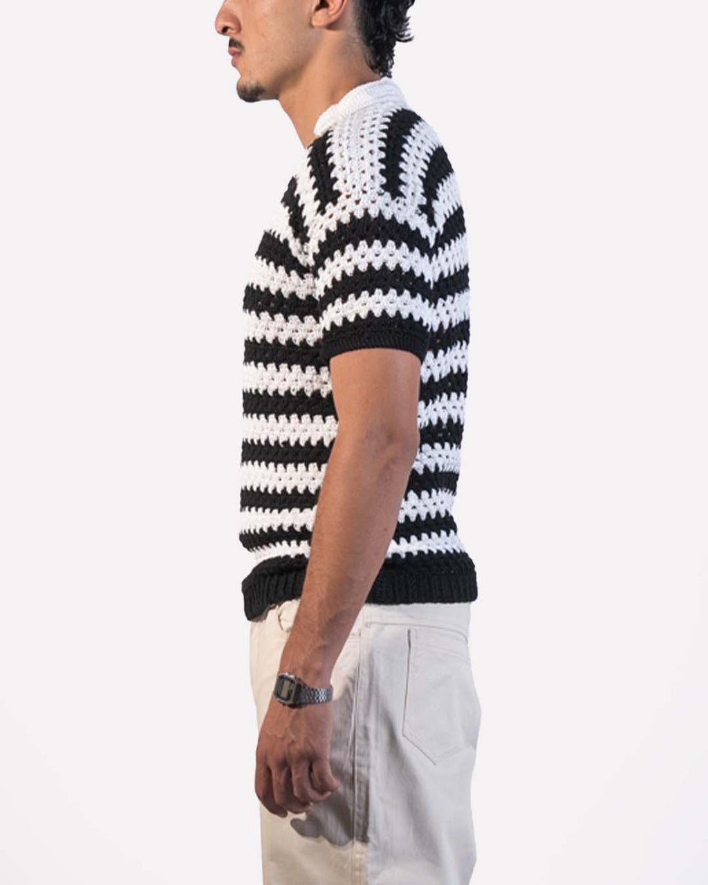 KNIT POLO T-SHIRT