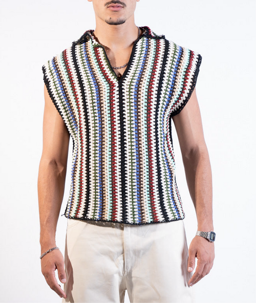 KNITTED TANK TOP